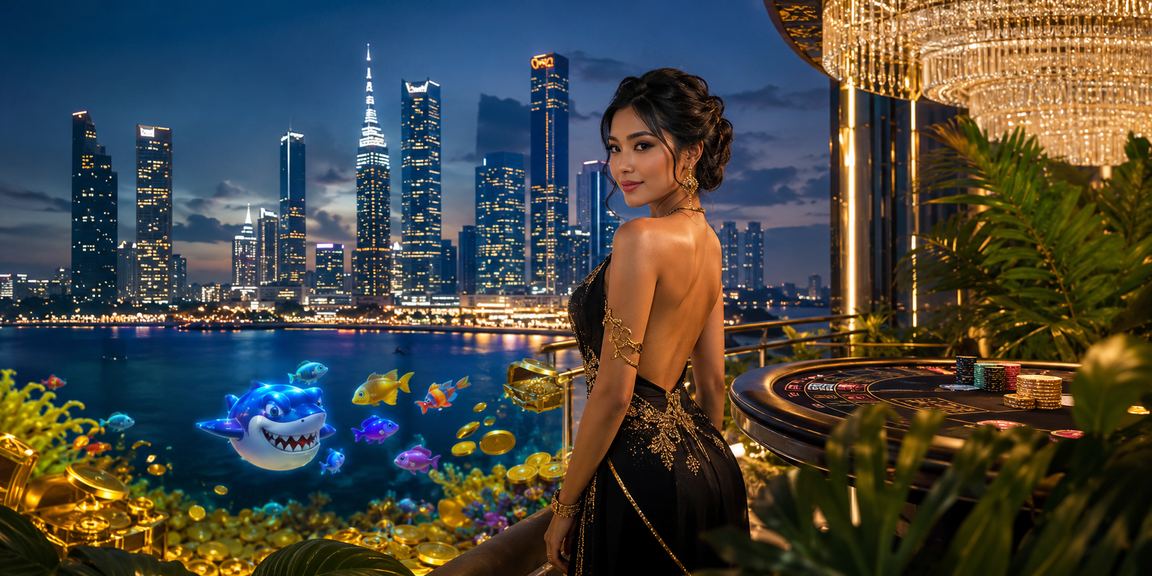 Virtual fishing game for Hari Raya in Kuala Lumpur with atx250x